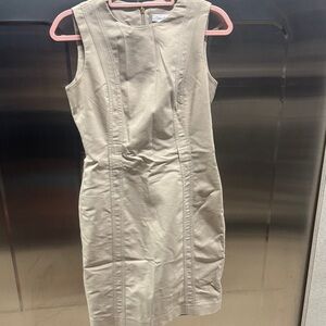 Calvin Klein Taupe Mini Dress